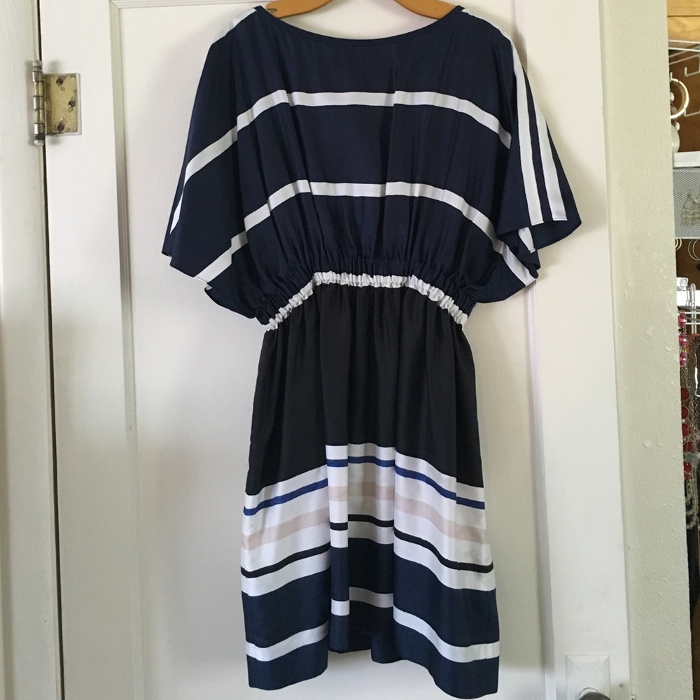 Kate Spade Silk Striped Dress